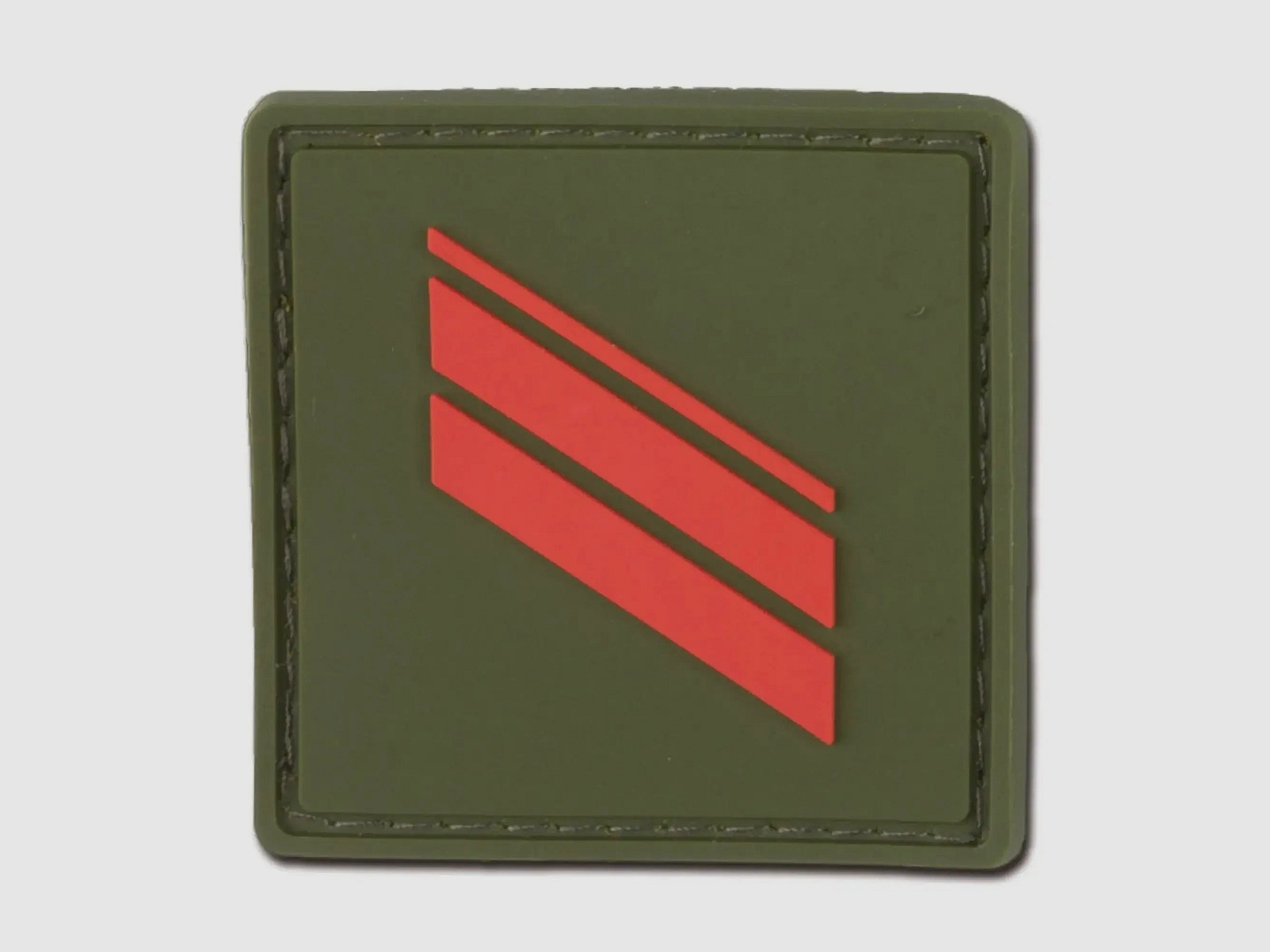 Bundeswehr Original Bundeswehr Original Dienstgradabzeichen Frankreich Major oliv tarn - Rot / Caporal