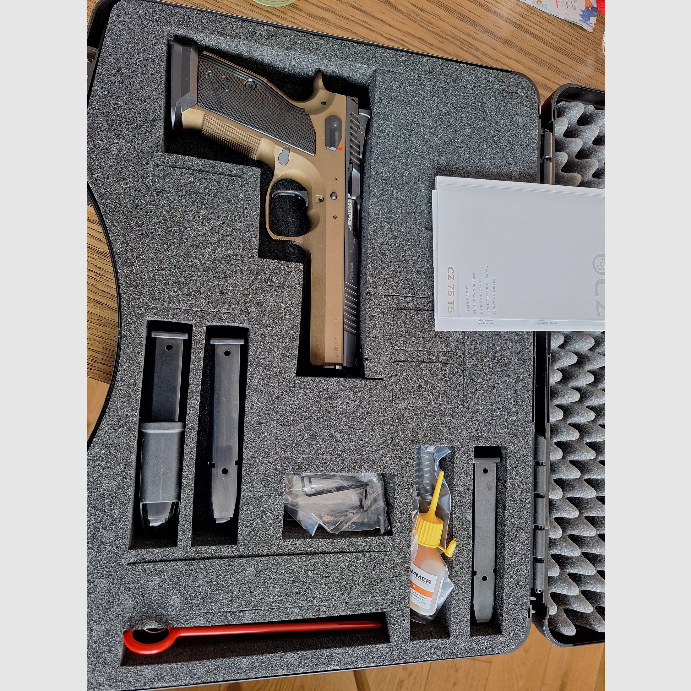 CZ 75 TS 2 Deep Bronze 