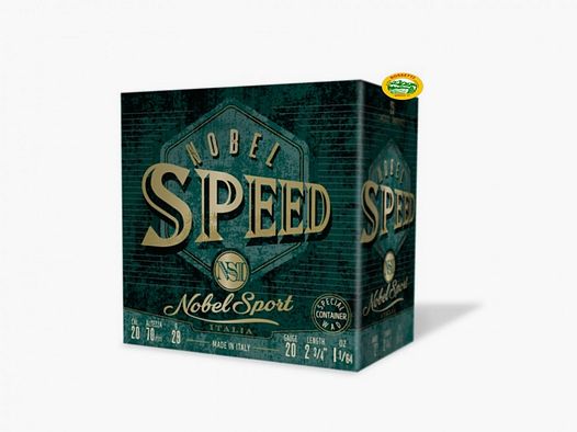 NOBEL Patronen Speed Kal.20 gr.29 pb.7,5 spezielle Taube