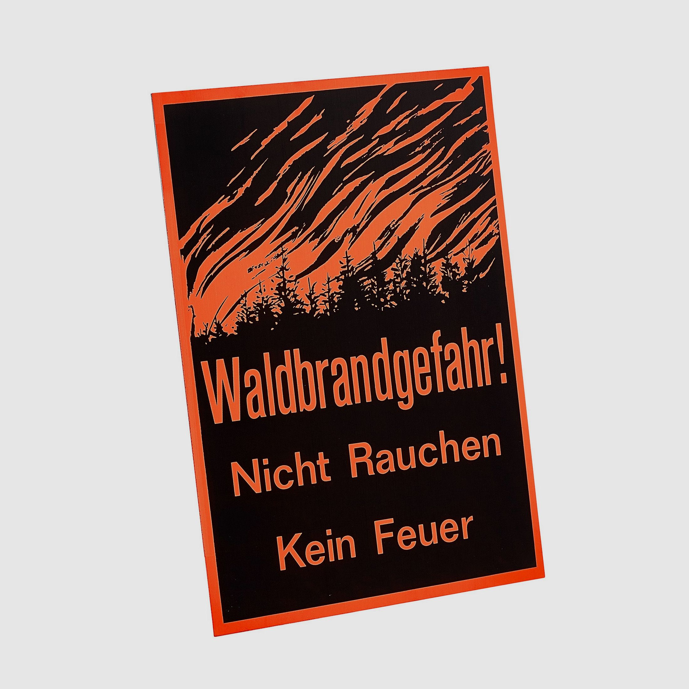 Schild Waldbrandgefahr