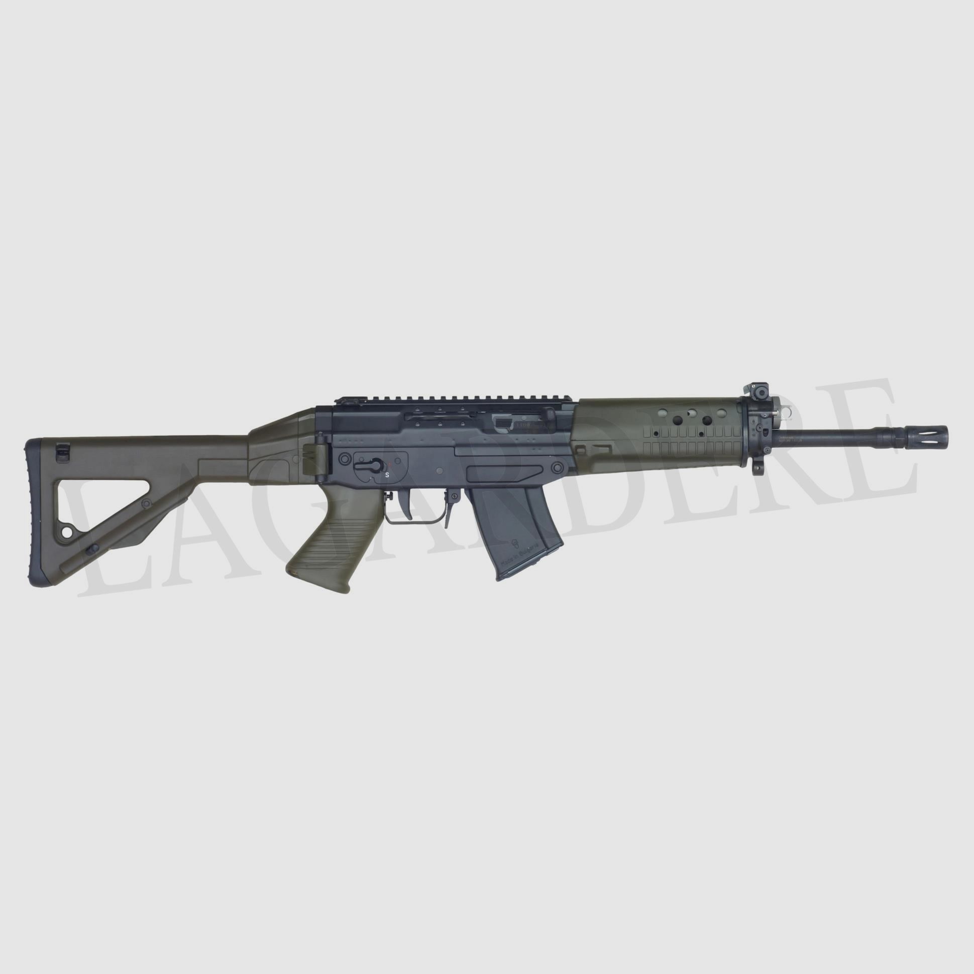 SAN SG 553 RD SEMI-AUTO RAIL GRÜN DEMO (SEMI-AUTOMATISCHE STURMGEWEHR)