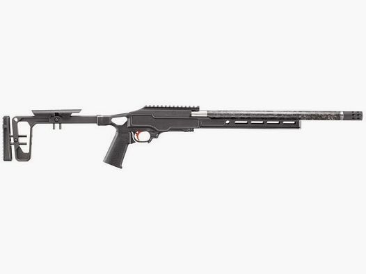 Ruger Halbautomatische Büchse RUGER 10/22 CARBON FIBER .22 LR 16,1"/41CM Linkshänder GRAU BIRKE CHASSIS