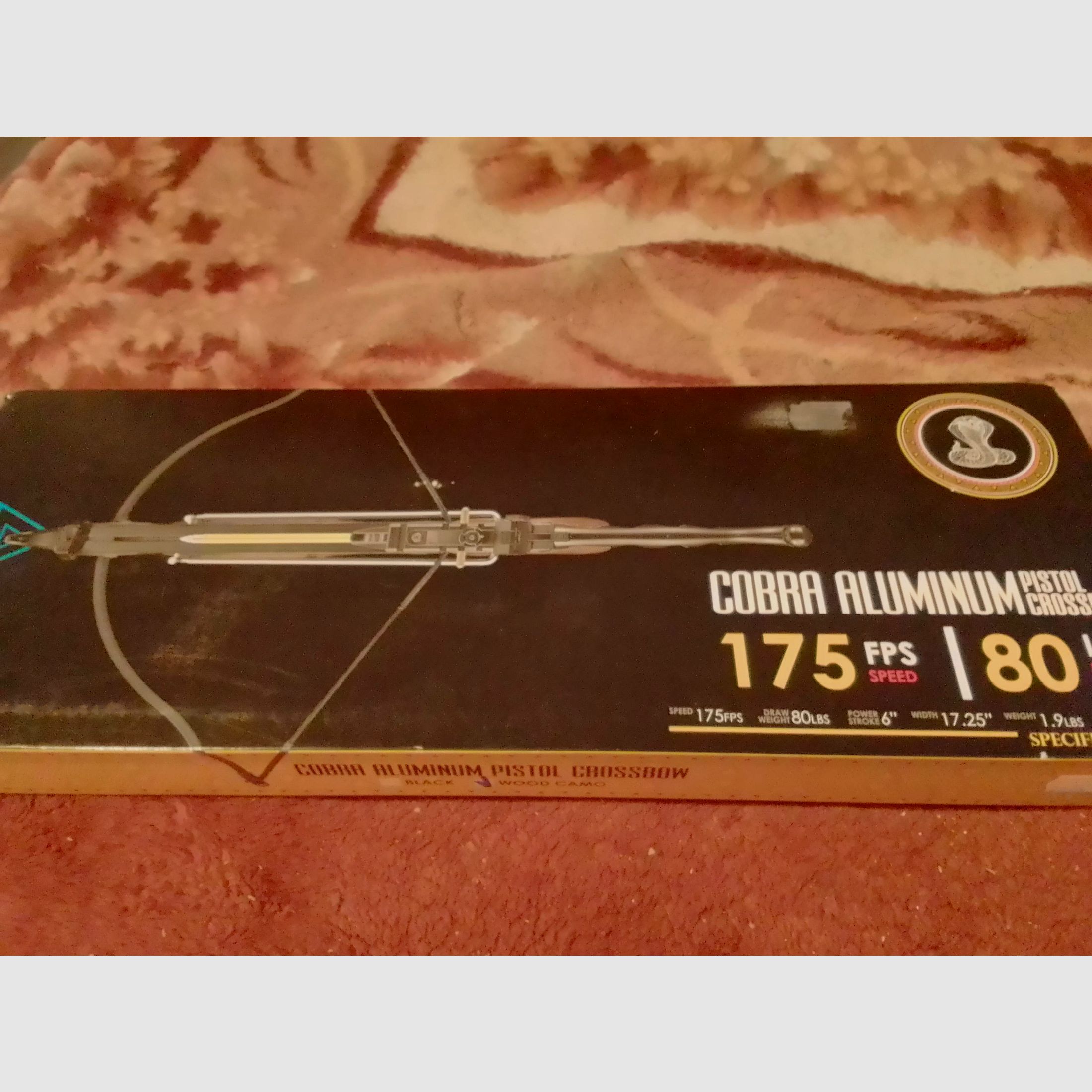 Cobra Aluminium Pistolet Arbalète