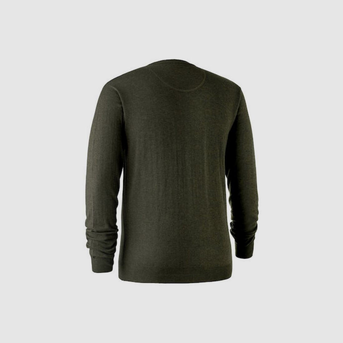 DEERHUNTER KINGSTON PULLOVER RUNDHALS GREEN MELANGE, Bild 2 von 2