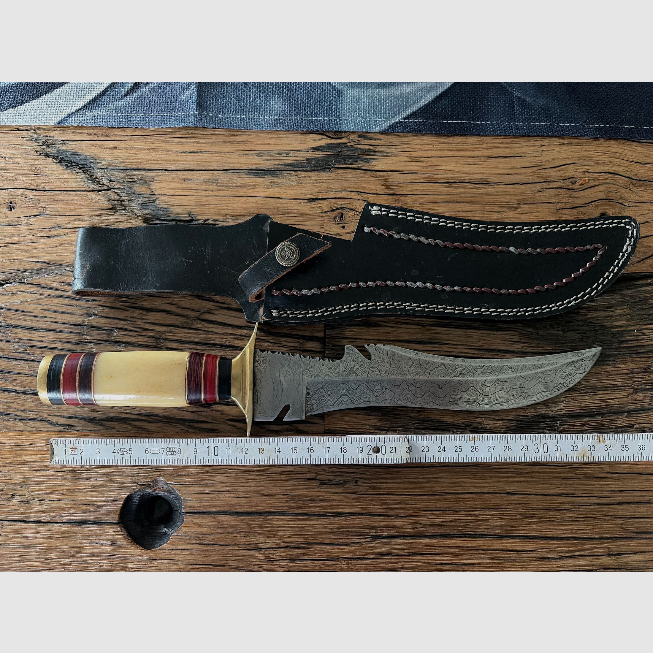 Us Oklahoma Custom Bowie Knife
