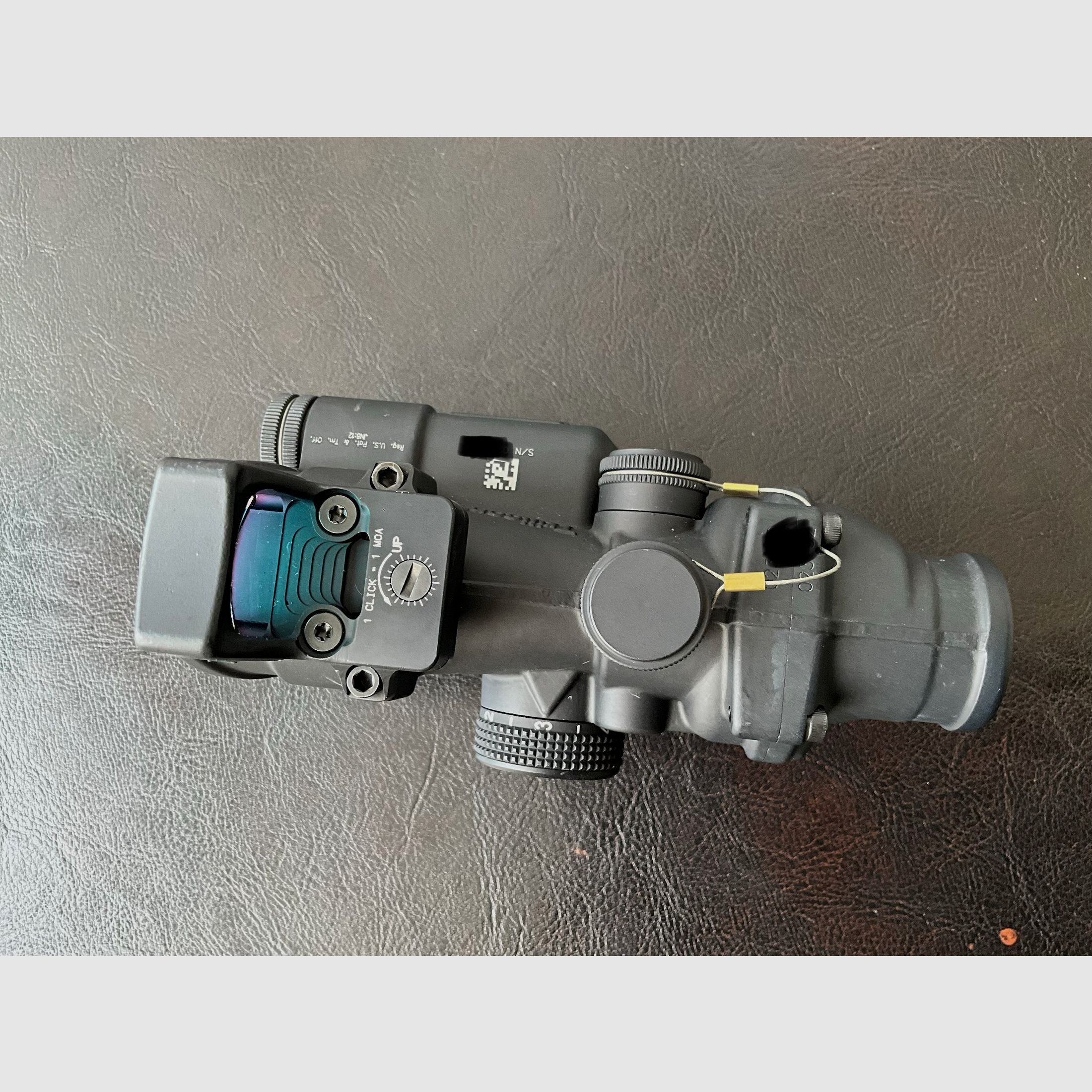 Trijicon LED ACOG 4x32 Lunette plus Trijicon RMR réglable
