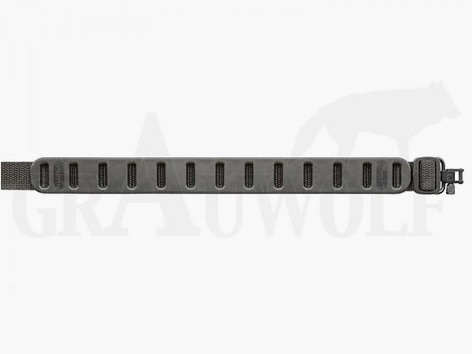 Quake Industries Gewehrriemen schmal schwarz