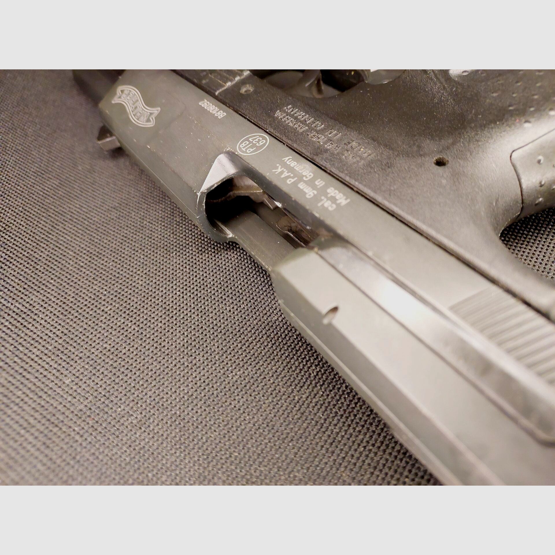 Walther P99 Schreckschuss Pistole 9mm P.A.K. (PTB 637)