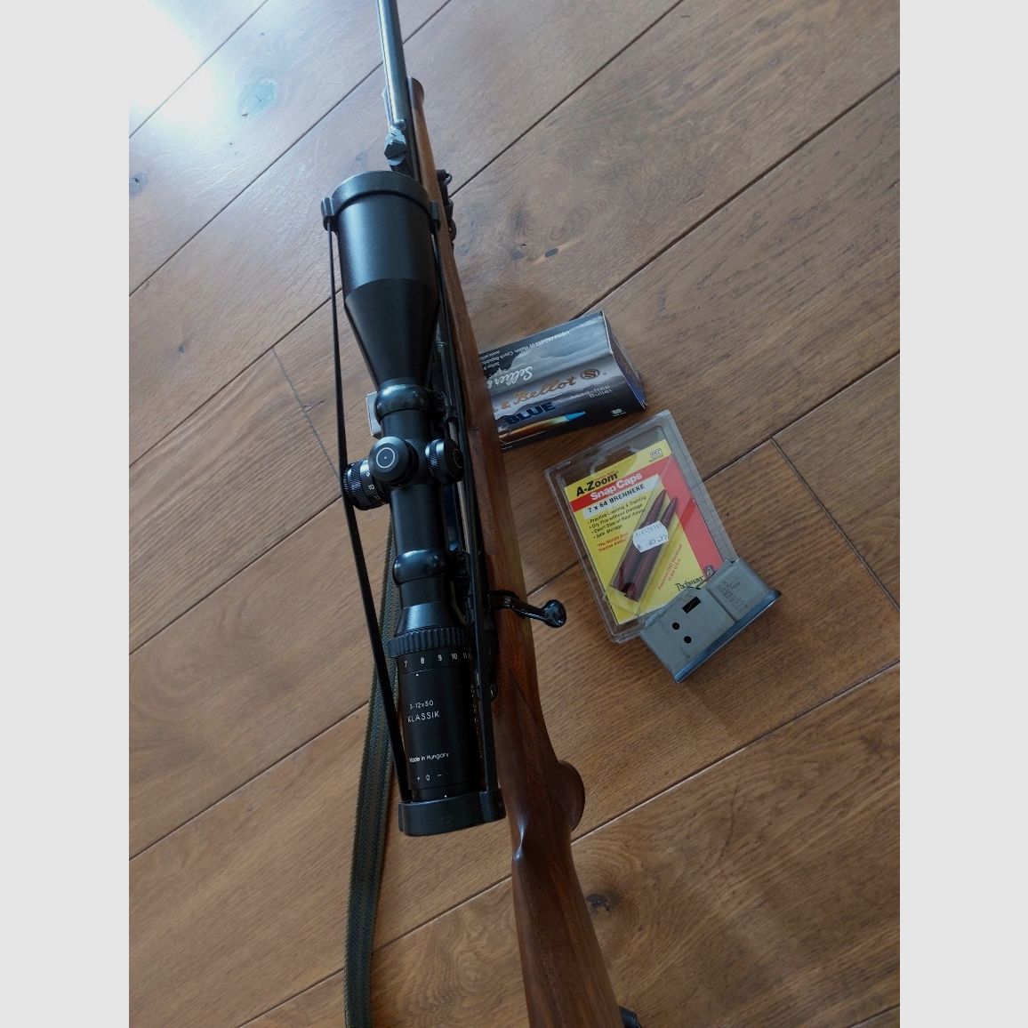 Heym SR21 7x64 with Schmidt & Bender Klassik 3-12x50