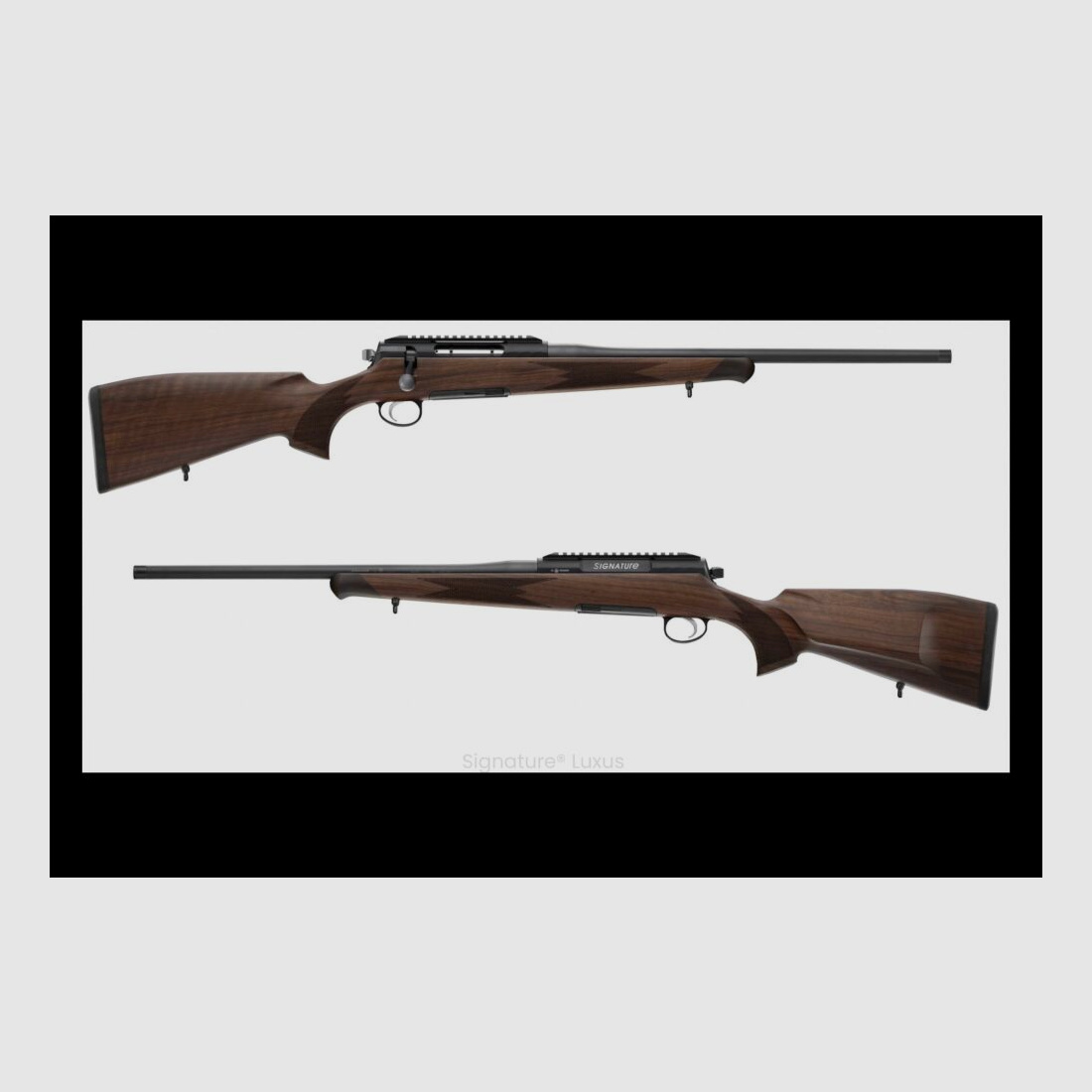RÖWA Rössler Repetierbüchse Signature 8x57 JS mit Luxus Holzschaft M15x1	 8x57JS