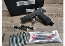 Pistola de defensa doméstica CO2 Marcador Cal. 0.50 Concorde Defender - Marcador de entrenamiento de defensa