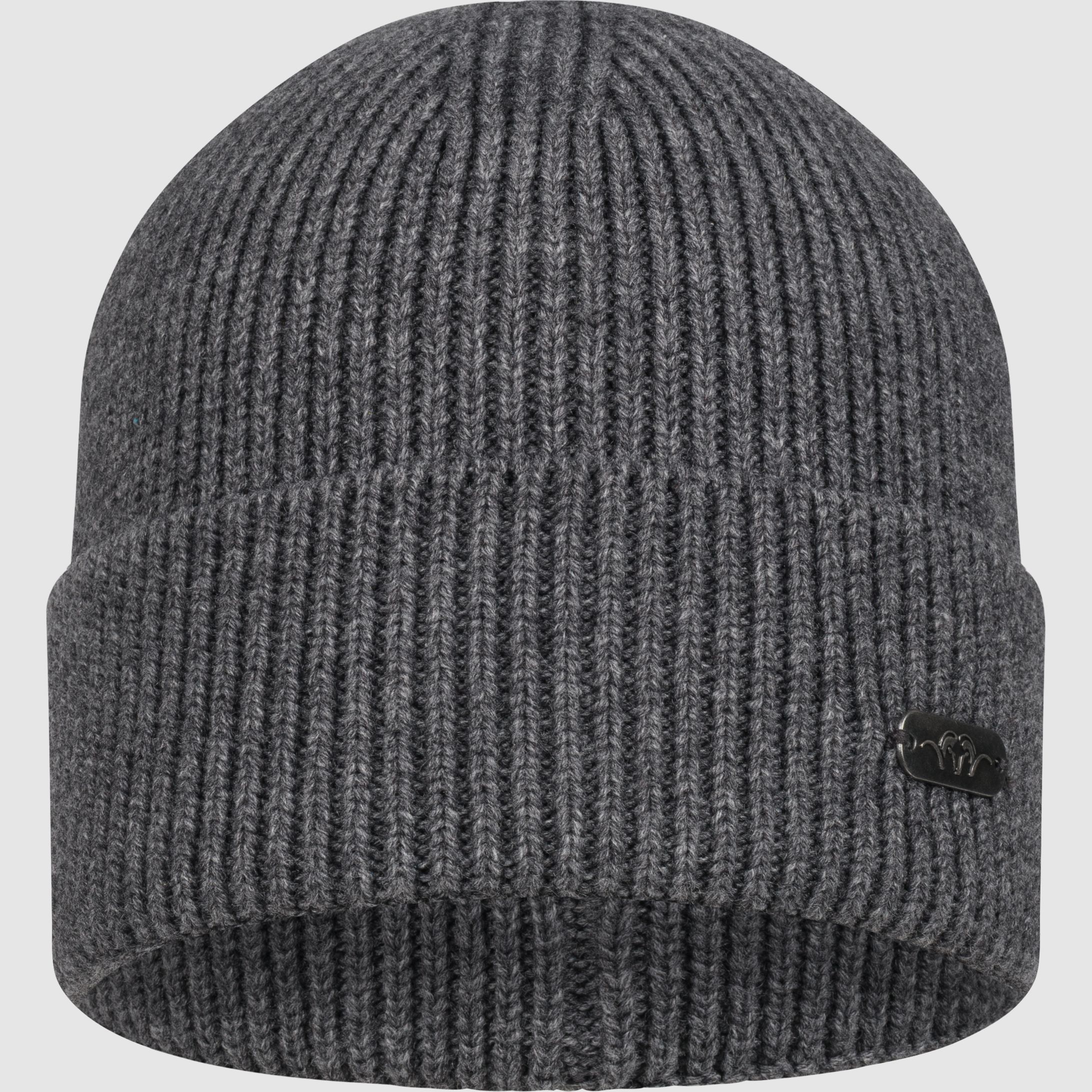 Tommy Rib Beanie Asphalt ONE_SIZE
