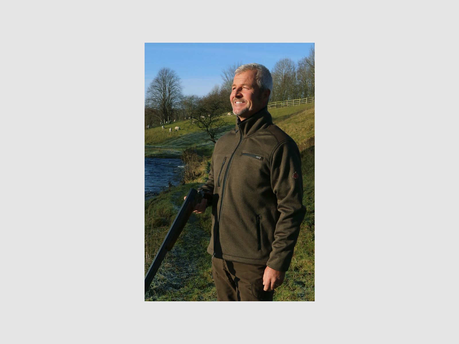 SHOOTERKING Viking Fleece Strickjacke Herren