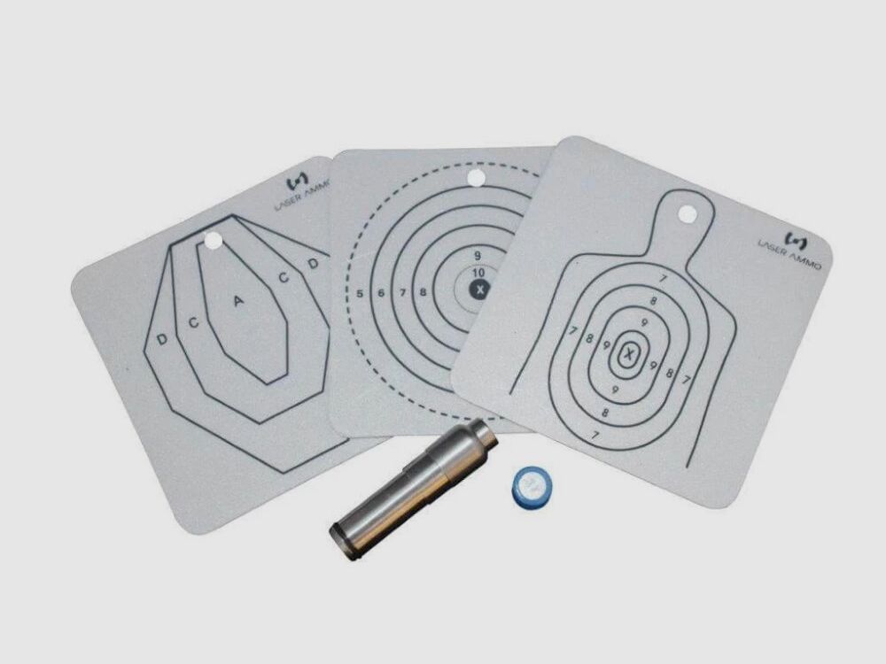 Laser Ammo LaserAmmo SureStrike f. 9x19 mit Action Cap, rot