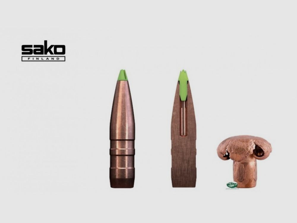 SAKO Geschosse Blade TXM Kal.270 (.277) 120gr 655B Packung mit 50 Stück