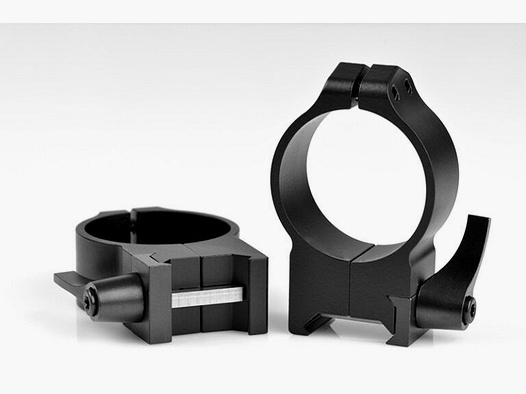 Warne QD Stahl Ringe - 34mm Weaver High 13,3 mm (222LM)