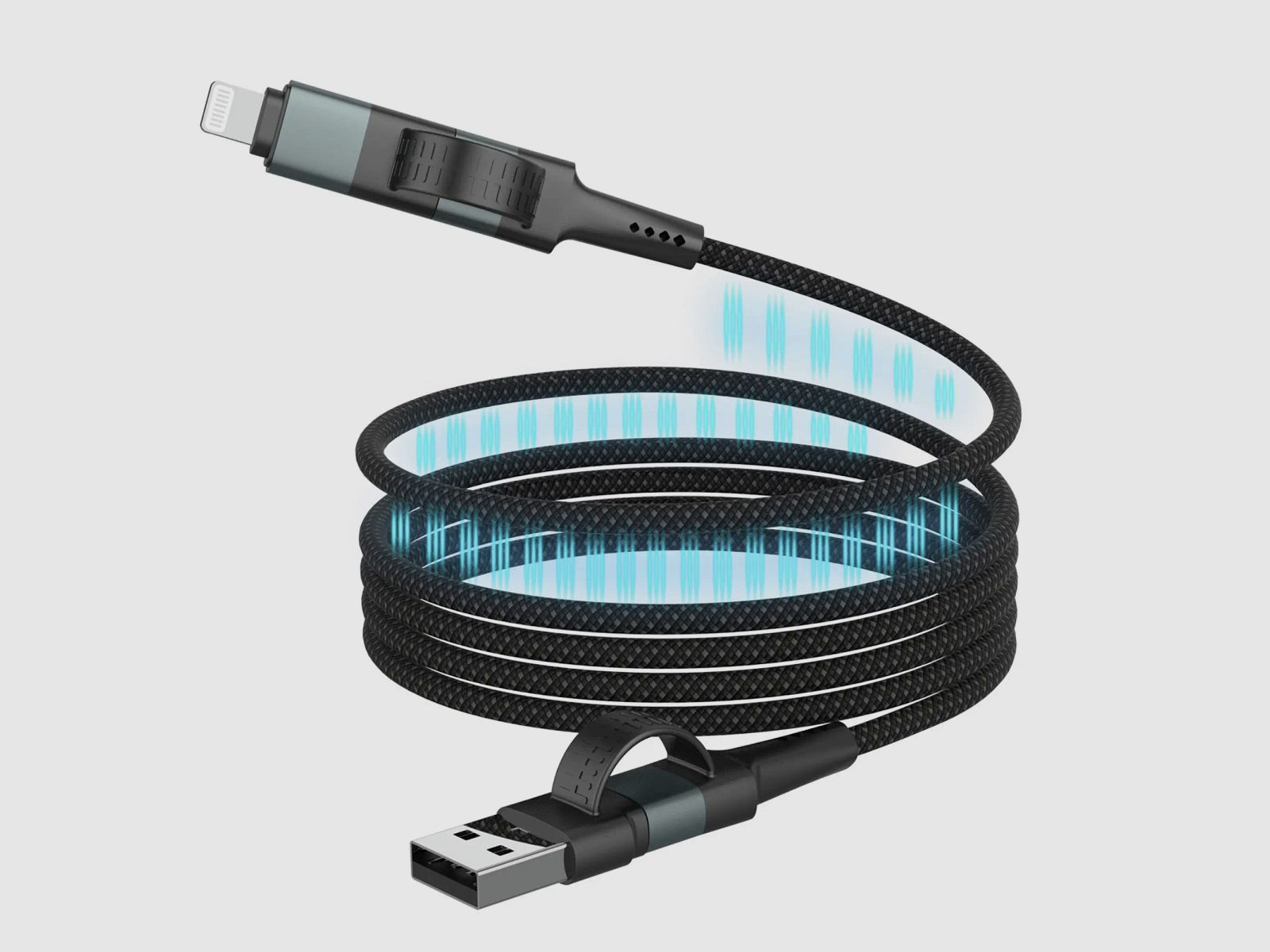Ansmann Magnetisch USB-kabel