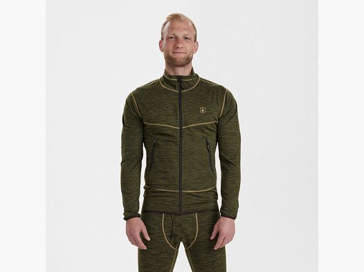 Norden Insulated Fleece - Green Melange - Size: S
