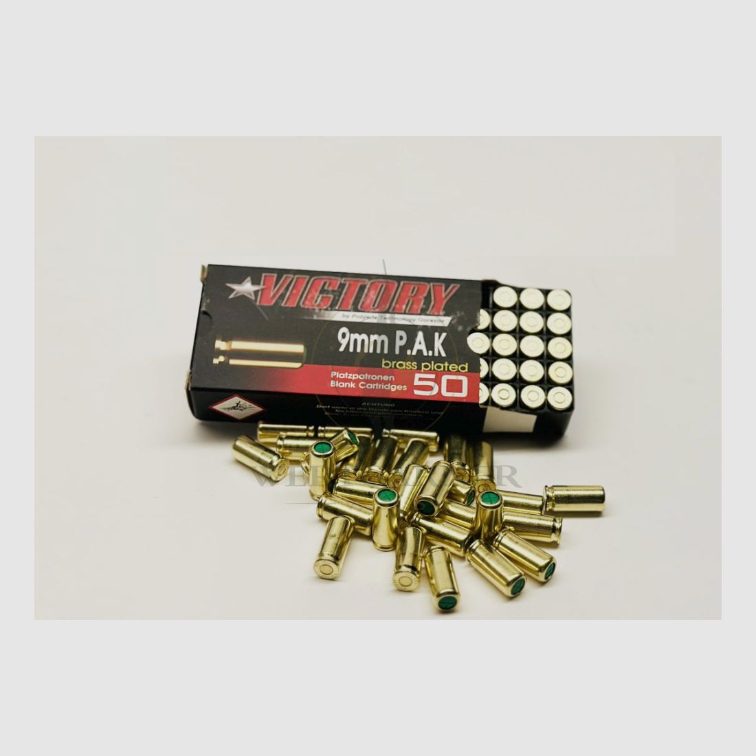 Victory 9mm P.A.K. Nabojów hukowych 50 sztuk, zdjęcie 1 z 2