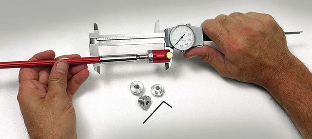 Kogelvergelijkingsset (7 inzetstukken) Hornady, afbeelding 1 van 2