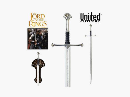 Herr der Ringe Anduril Flamme des Westens Schwert König Elessars