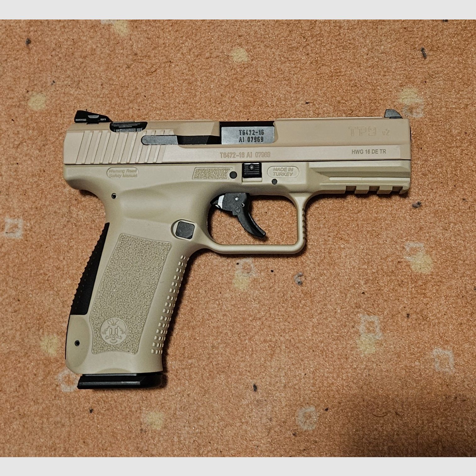 Canik, TP9 V2 FDE, 9mm, imagen 1 de 5