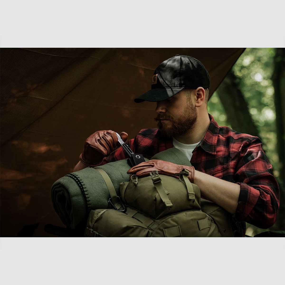 HAT – CARHARTT® – CANVAS CAP Black, image 4 of 6