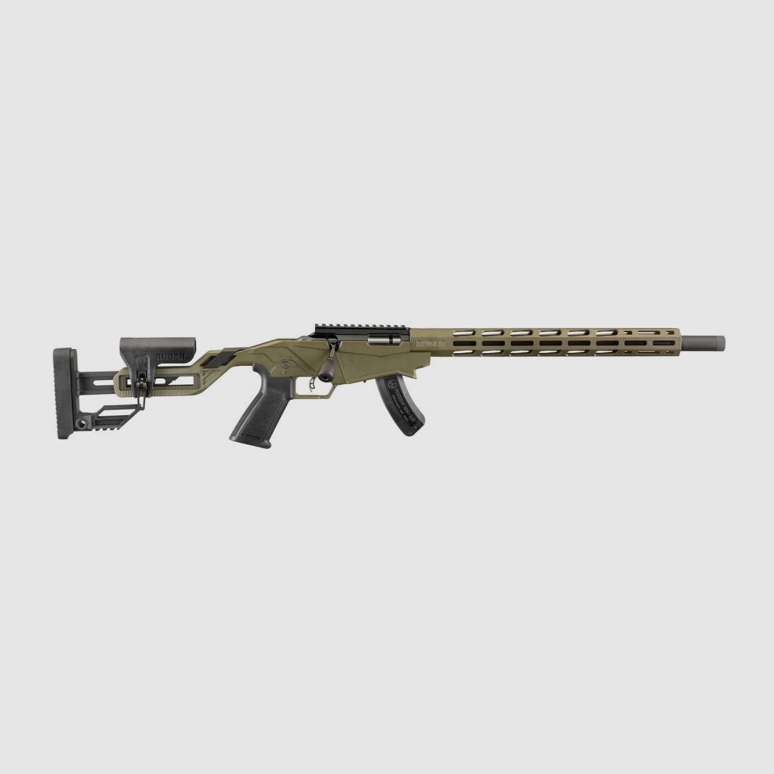 Ruger Precision Rimfire Cerakote green