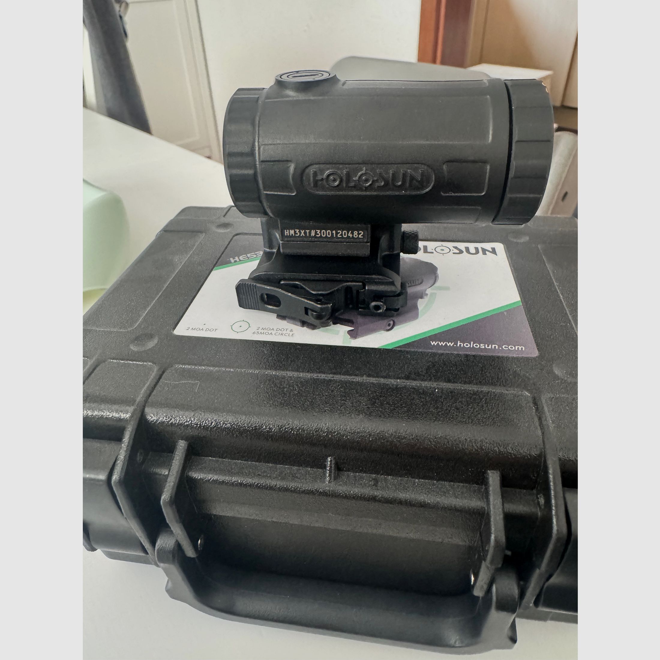Holosun Magnifier HM3X-TITAN, 3 fach Vergrößerung, schwarz, Picat... - 77001818