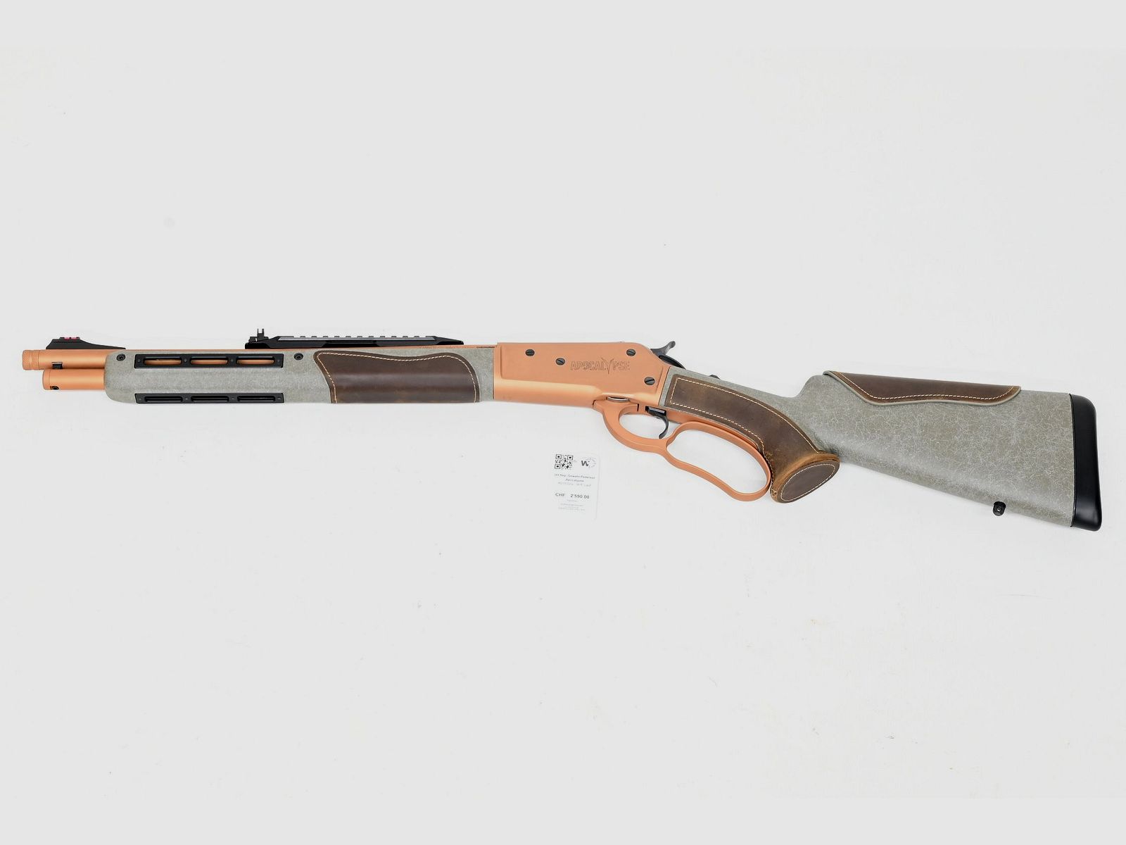 UH bolt-action rifle Pedersoli Apocalypse, .45-70 Gov., 16.5" barrel, image 2 of 2