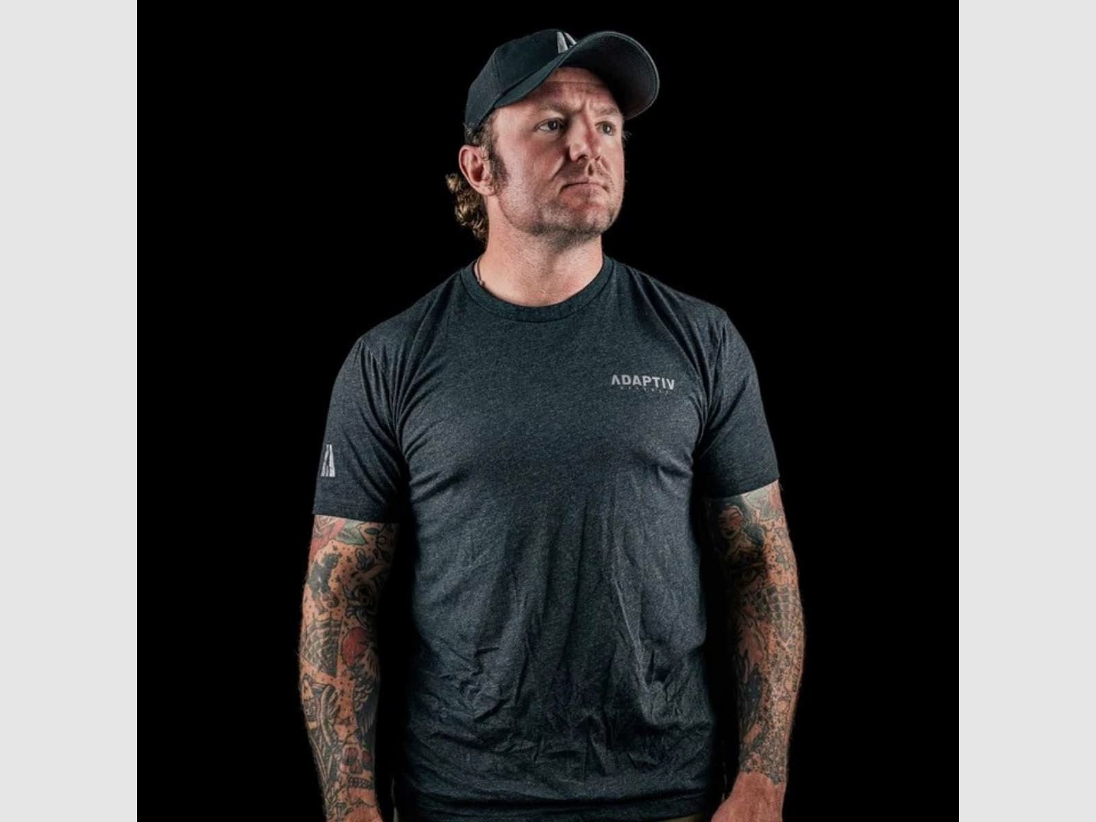 ADAPTIV DEFENSE – T-shirt – Low Key – Charcoal – M, image 3 sur 5
