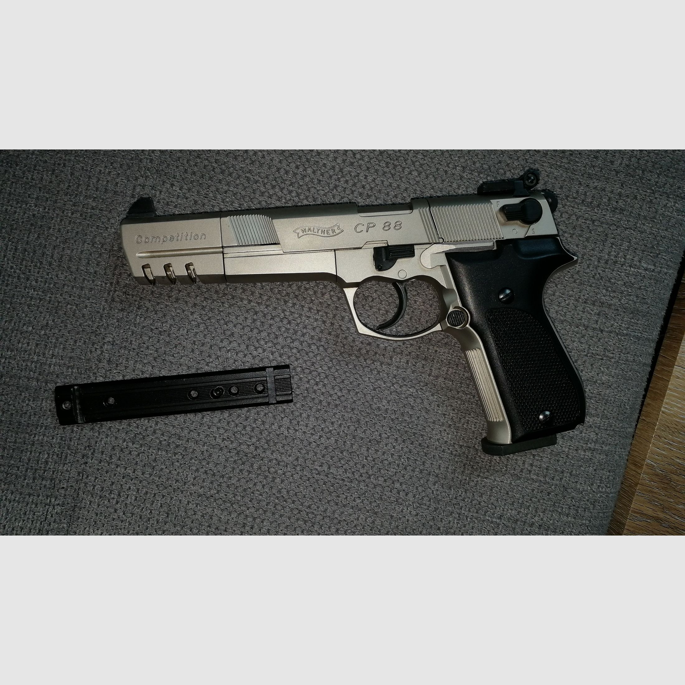 Walther Luftpistole CP 88 silber