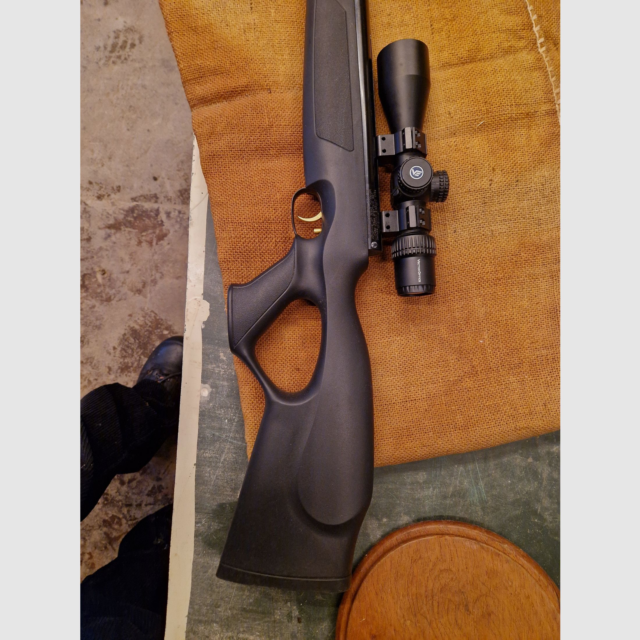 HW97 black Weihrauch Unterhebelspanner 4,5mm .177 F 7,5J