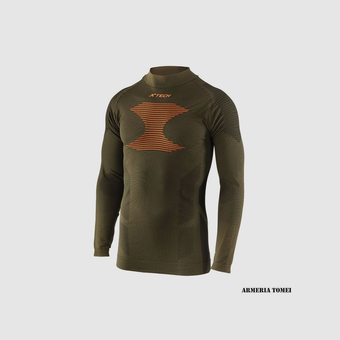 X TECH – ELITE LONG SLEEVE SHIRT GREEN, image 1 of 2