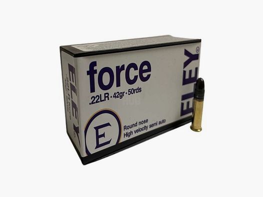 Amunicja Eley 22 LR Force 2,72g/42gr