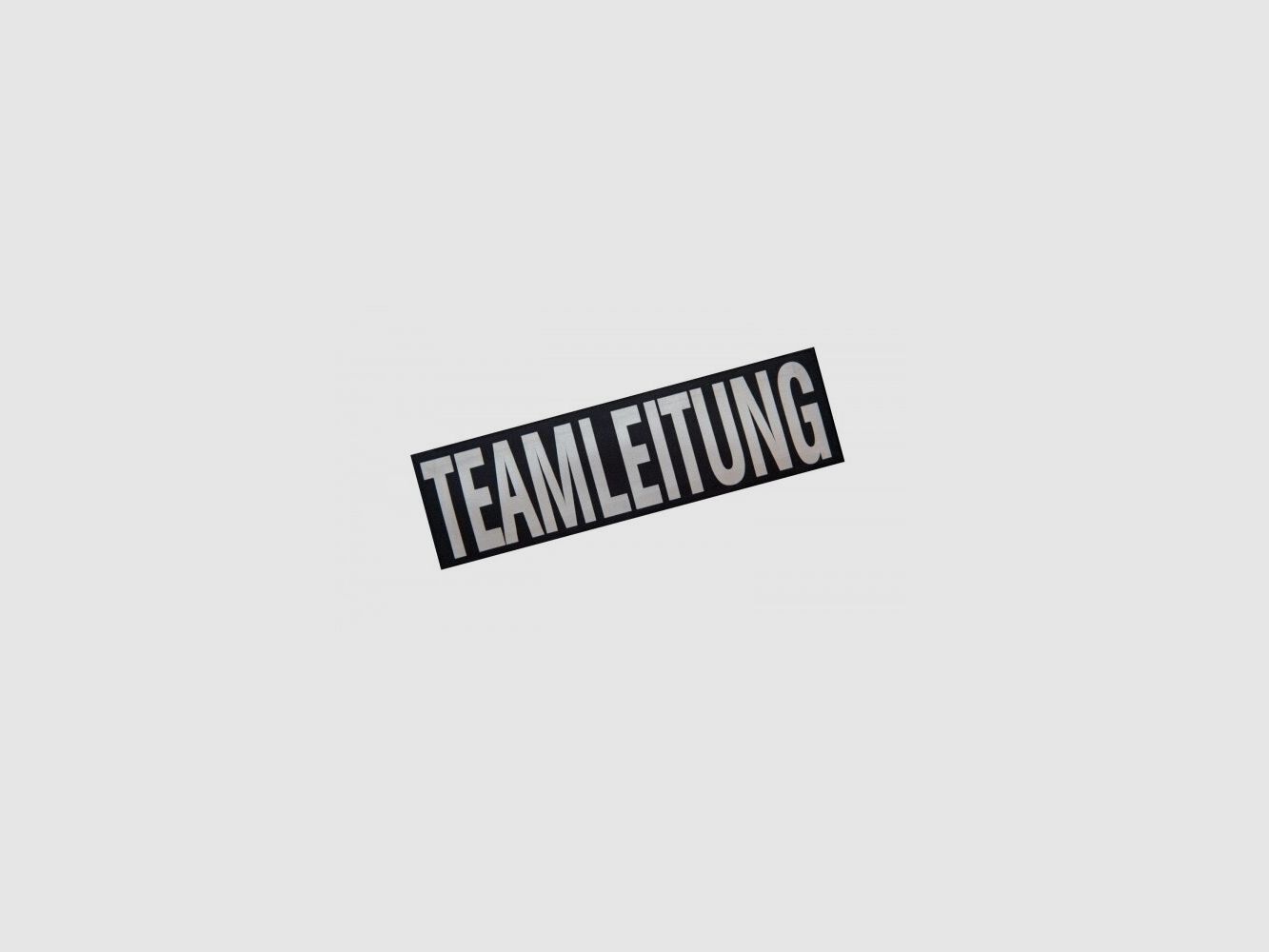 Schriftzug groß 28x8cm Teamleitung