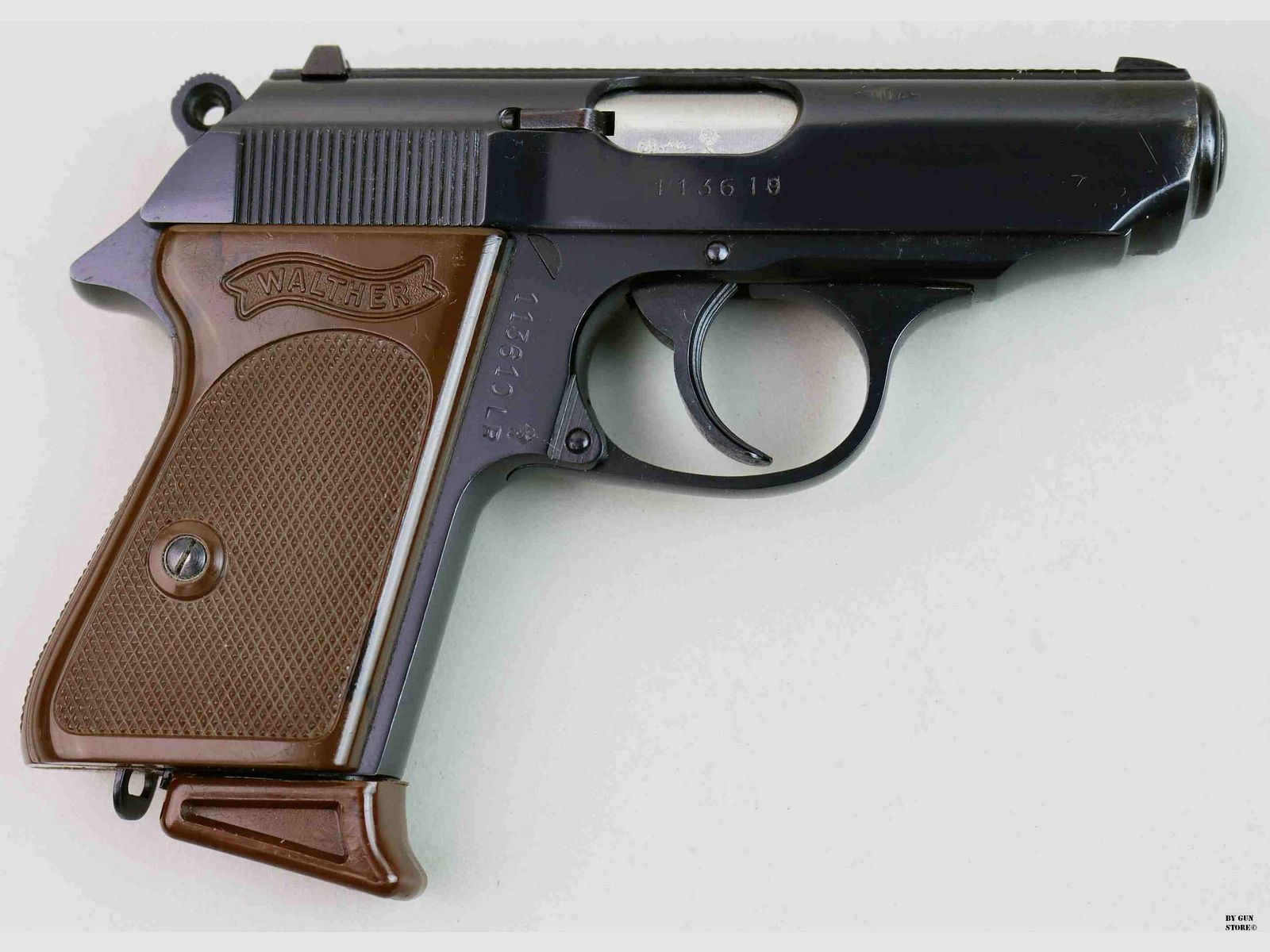 Pistola Walther mod. PPK cal. 22 l.r. matr. 113610, immagine 3 di 10