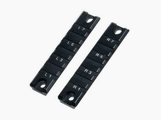 UTG 2-delig Picatinny rail set voor G36-modellen, kort