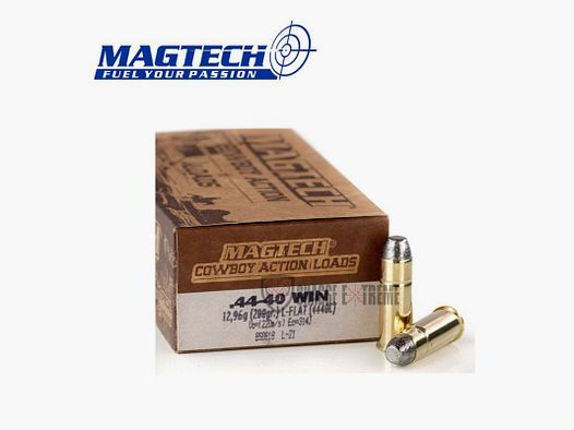 50 cartridges MAGTECH Cowboy Action cal 44-40Win 200gr LFN