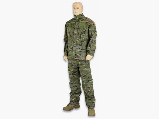 Costume Camouflage Vert