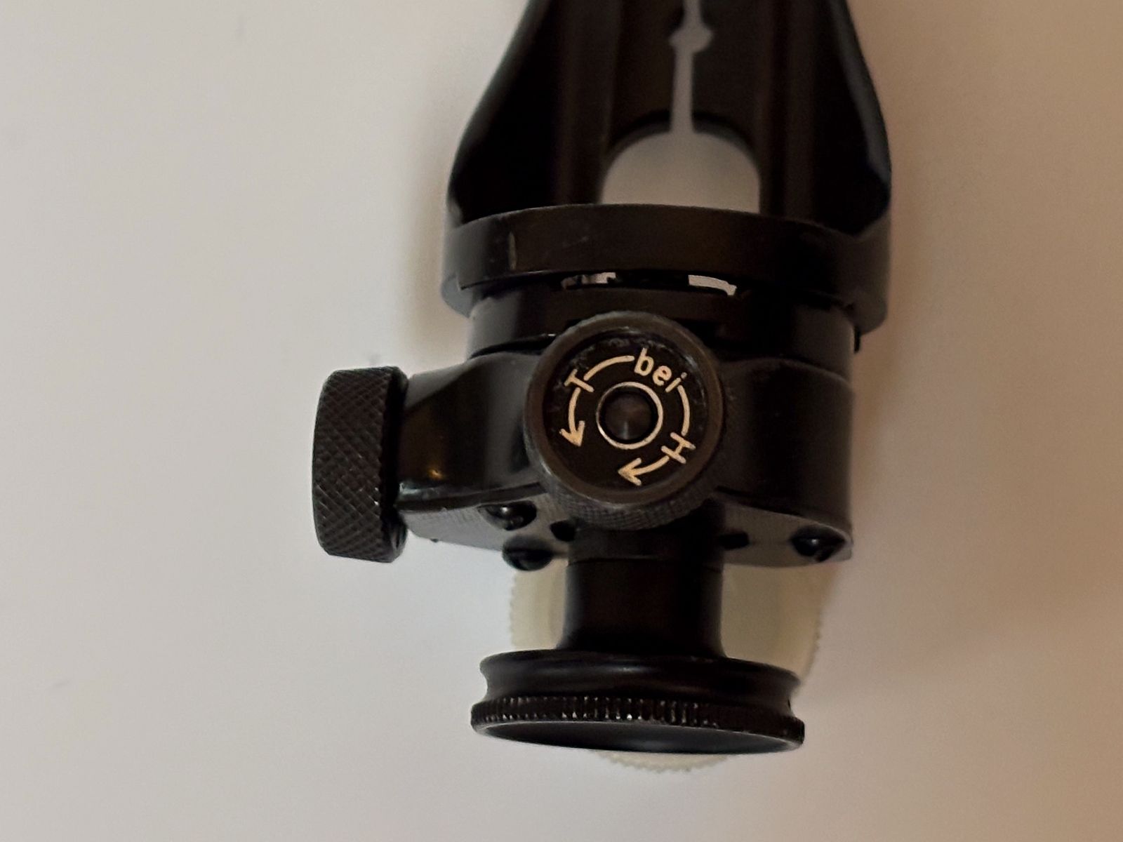 Diottra di precisione Walther modello LG 55 M KK + tunnel per mirino