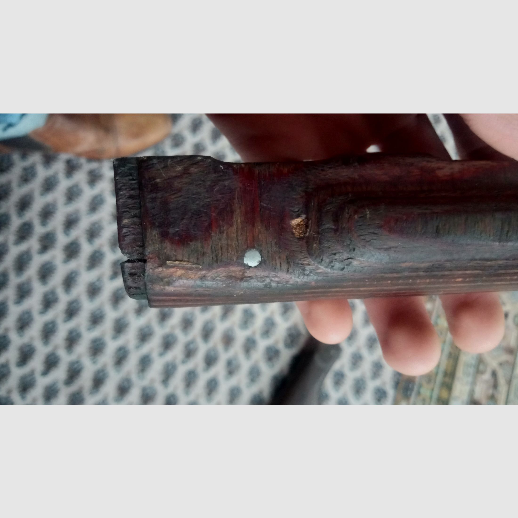 Zestaw kolb AK drewno laminowane ciemno brązowe, prawdopodobnie rosyjskie // kolba i osłona rękojeści // AKM i AK74 / może być również dopasowane do Cybergun GSG Co2 AK47