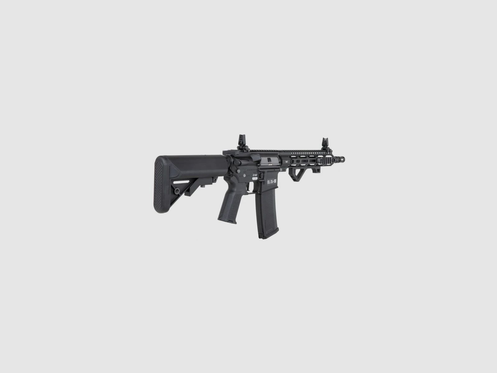 SA M4 Carbine M-LOK (SA-P20 PRIME™ Aster II ETU BLDC™) Rifle Airsoft Libre a partir de 18 - Negro -F-