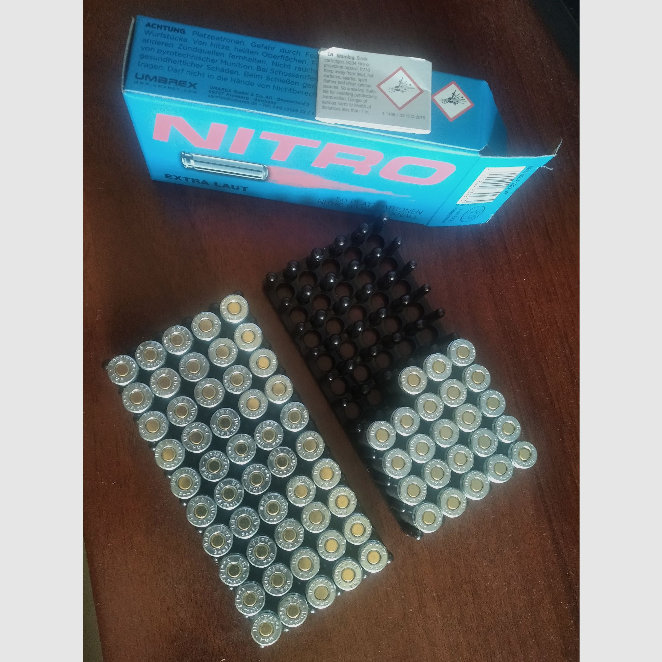 9mm blank cartridges 73 pieces from Umarex
