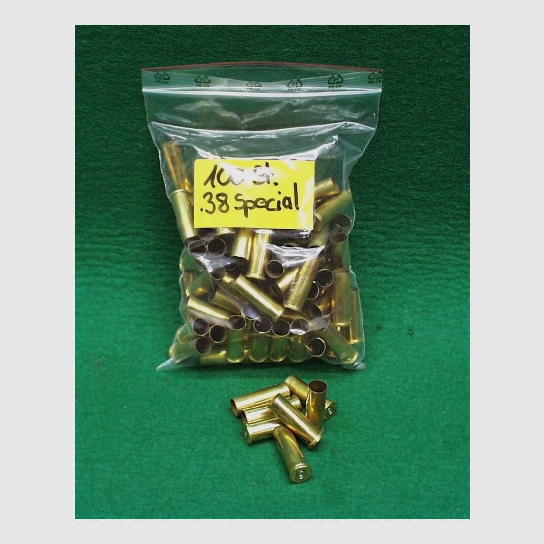 Fiocchi 100 Hülsen, einmal abgeschossen