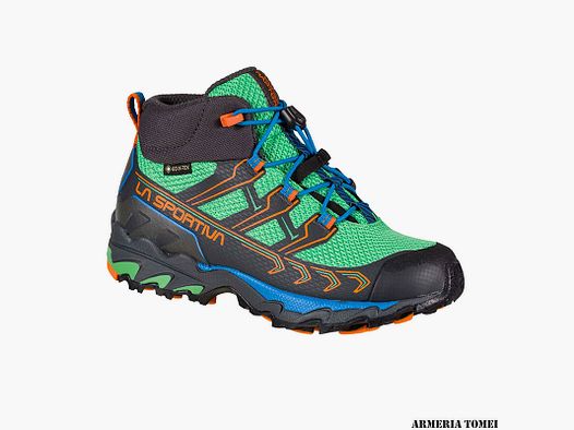 SCHUHE – KINDER – LA SPORTIVA – ULTRA RAPTOR II MID JR GTX Carbon/Flame