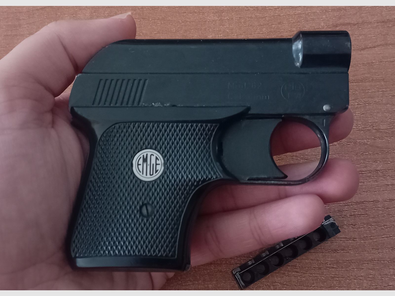 Seltene EM-GE Mod. 62 im Kal. 6 mm Knall Flobert