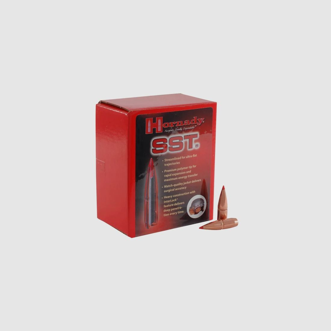 Hornady Geschoss .338/.338 SST 225GR 100 Stück