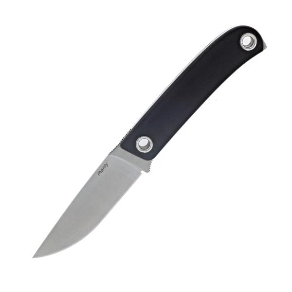 Manly Patriot D2 Black HRC 59/61 – Outdoor-Messer