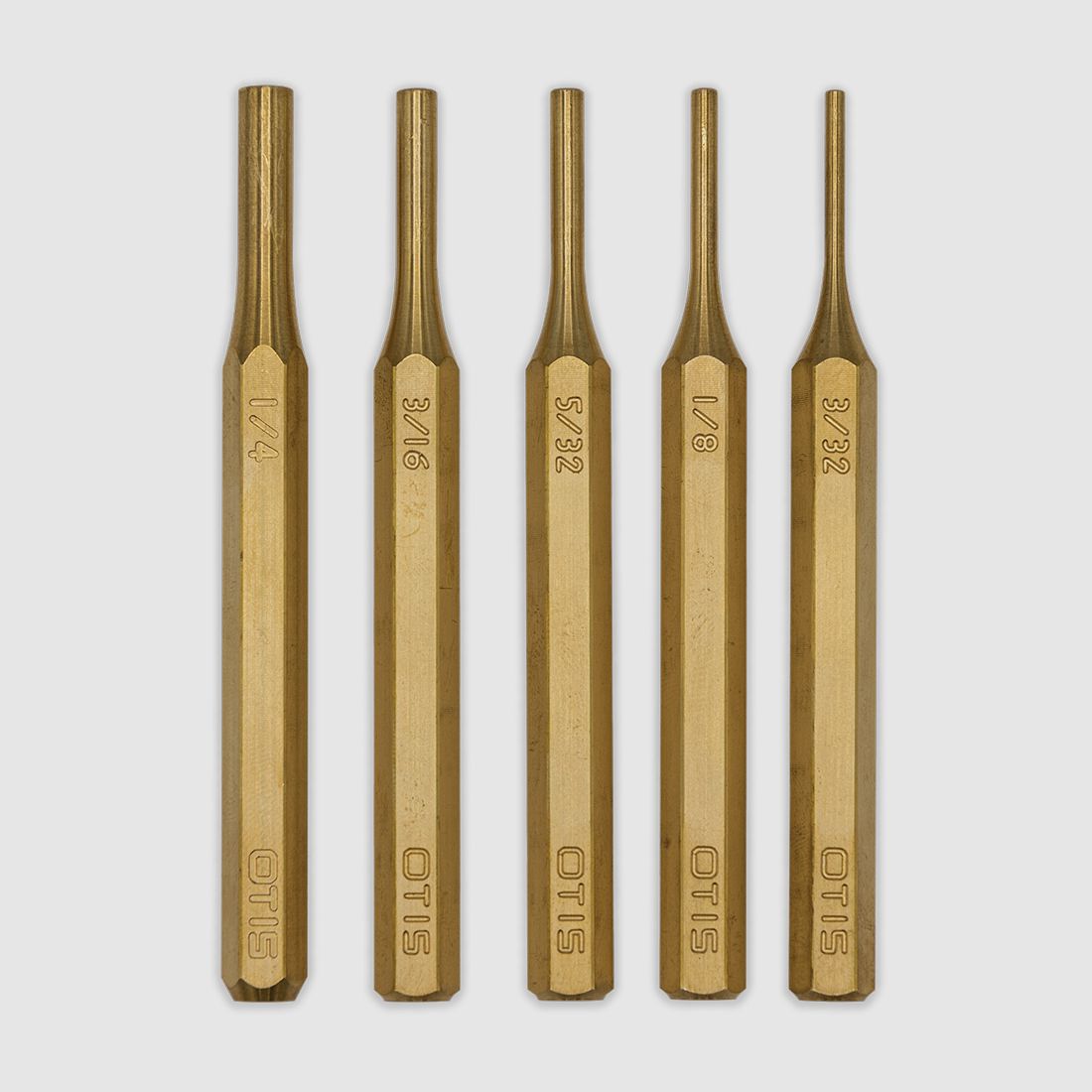 Otis Pro+ 5-tlg. Splintentreiber (Messing)